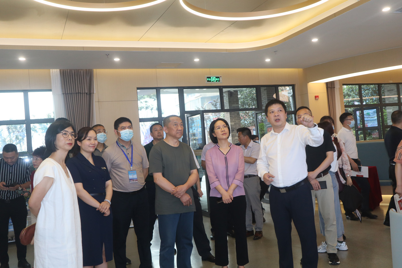 6月2日，聚焦成渝地區雙城經濟民政合作|四川省民政廳代表團一行蒞臨光大百齡幫調研。 